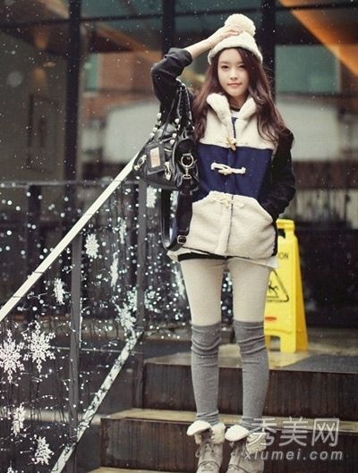 韩版冬季服装搭配九个简单的穿着不失可爱的感觉