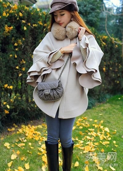 冬装美丽优雅简约时尚服装最美