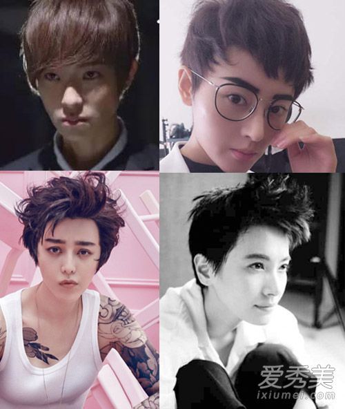 爱上一个朋友没什么!这些女演员的短发闪耀了一下,白万