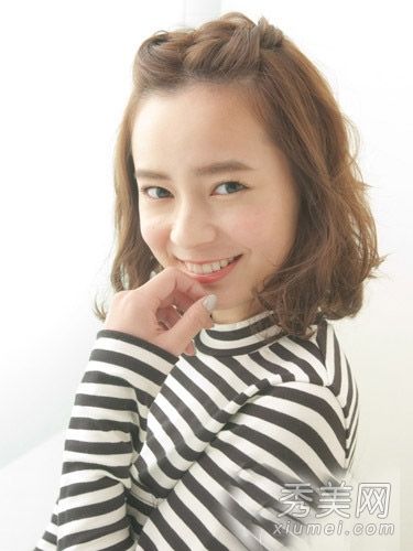 中短发扎法快速学习刘海营造秋季女生氛围