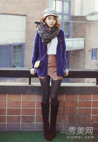 如何搭配夹克和围巾9来度过温暖的冬天