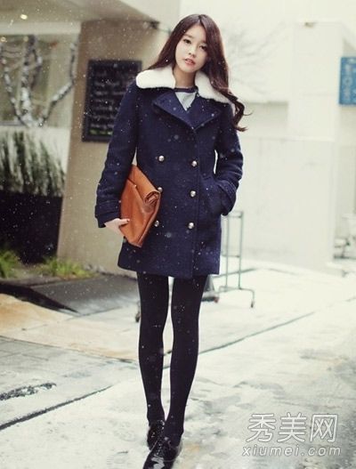 冬季外套，打造美丽的眼睛