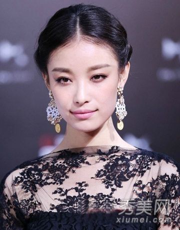 妮妮、刘诗诗和高圆圆明星在发型上最显气质
