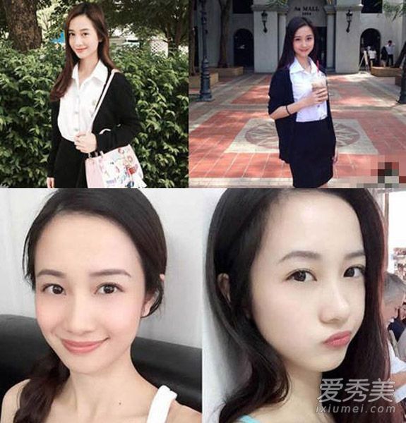 越南奶茶妹因长发而受欢迎,因天使而面对面