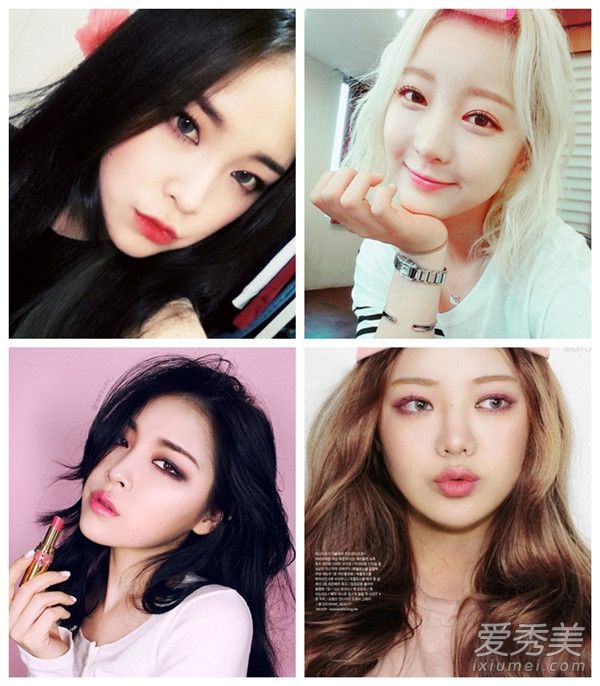 韓國微醺玫瑰電動眼部化妝燒傷韓星一致指定