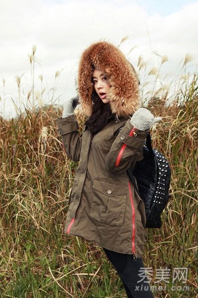 冬季外套配图片配裙裤时尚好看