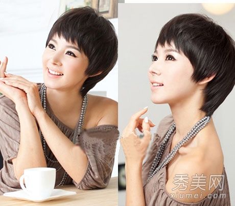 6张短发造型图片,创造清新中性的美感