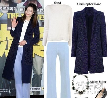 以全智贤和车艺莲为首的韩国大衣很受欢迎。