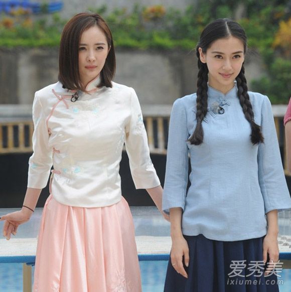 《奔跑的人3》穿越民国风,杨幂宝贝开始发尾PK战