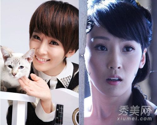 依奥拉,孙莉,,短发,惊人的长发,超级丑女演员