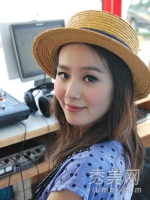 刘师师美容渡法自制面膜效果好