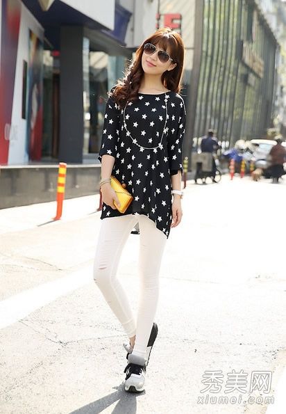 明星元素夏季时尚搭配可爱俏皮
