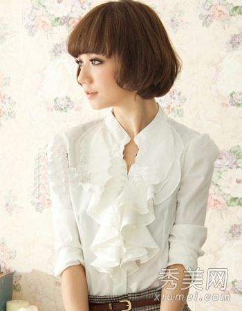 在2011年秋季，最合适的短发风格和个性必须由女性来选择。