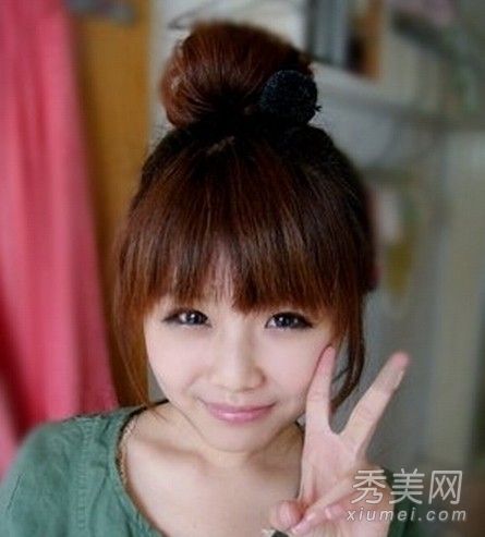 韩国薄面球头打结方法简单美观