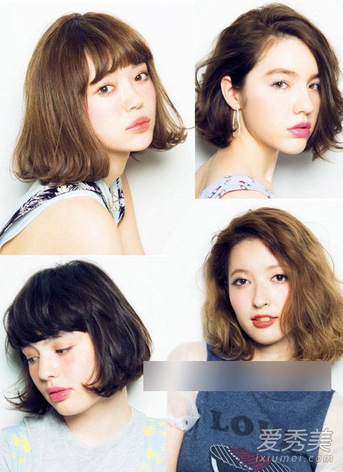 你不喜欢的波波头被日本女孩玩了n种把戏。