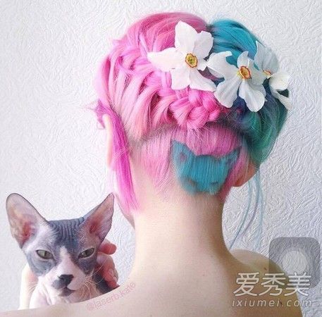 我怎样才能染发?如今,头发纹身在国外很流行。