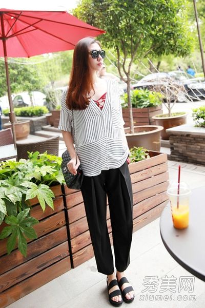 苹果形身材夏装搭配技巧8种搭配是最瘦的