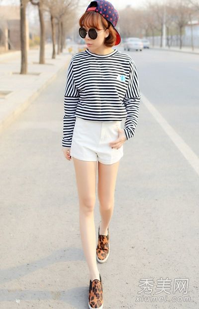 长袖上衣和短裤将在五月底穿。