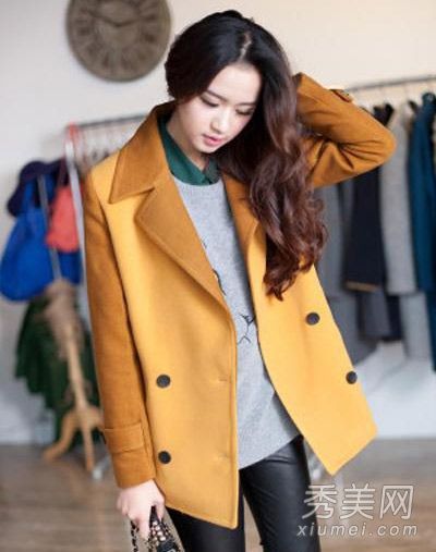 韩帆呢大衣穿八套奇装异服