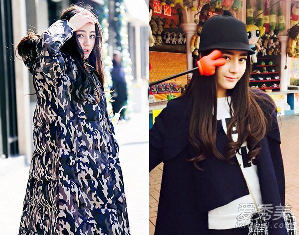 可以被攻击和接受!迪丽热巴的长发照片