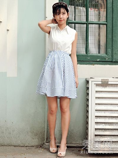 窄肩宽肩无袖衬衫；妇女用弱汉纸；小女孩