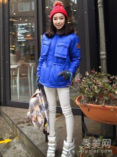 夹克+绑腿是本季最佳搭配方案