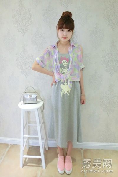 夏季时装款式连衣裙女神造型