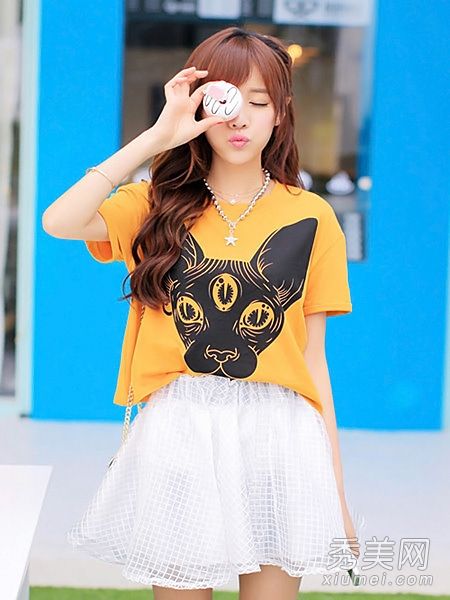 儿童节卡通t恤扮演修女