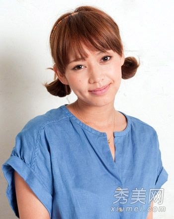 如何系好看的发花玉米发带可爱又可爱