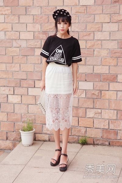 裙子和下半身透视的新趋势很性感