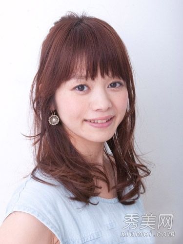 初秋公主头系带台阶半系带可爱甜美