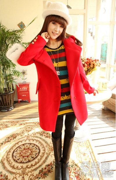 春节服装搭配指南连裤袜展现好身材