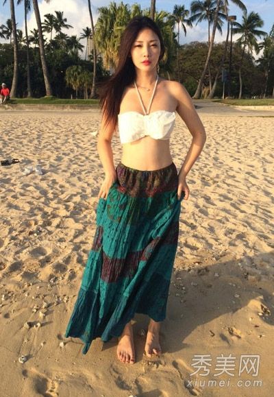 Ada假日风格比基尼+长裙慵懒时尚