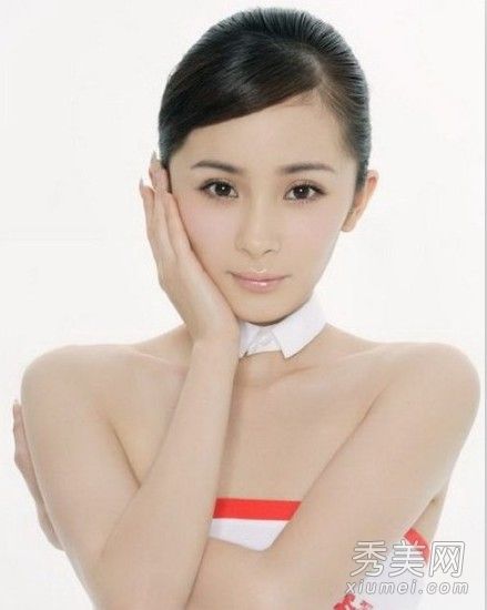 新款热销妈妈杨蜜发型斜刘海纯求镜