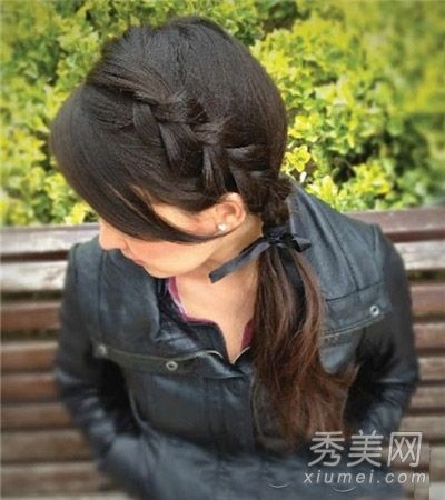 春夏必备发型编辑教程可爱辫子发型造型可爱领袖