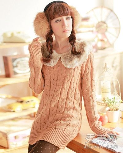 早春如何搭配短裙和漂亮的裤子穿毛衣