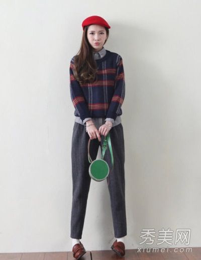 毛衣衬衫复古美带新春穿时尚新感觉