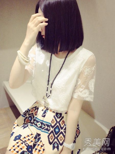 哪个是你的菜，黑白相间，有花边的？