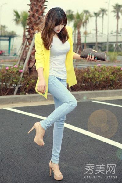 西装外套搭配图片韩式最有吸引力