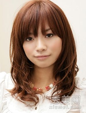 8日本卷发梨花头发约会俘获男朋友芳心