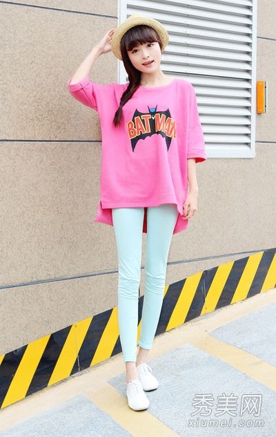 韩版小白鞋又小又新,如何搭配