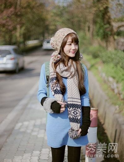 春装搭配身材小清新风格装扮最动人