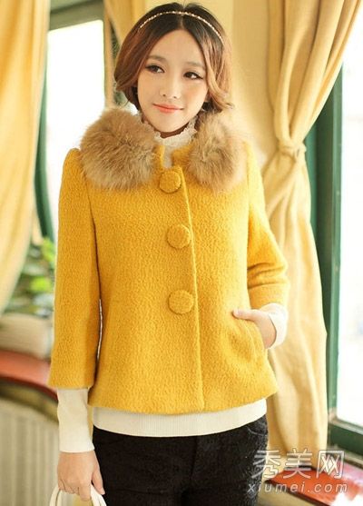 羊毛夹克很流行,很受大家的欢迎。