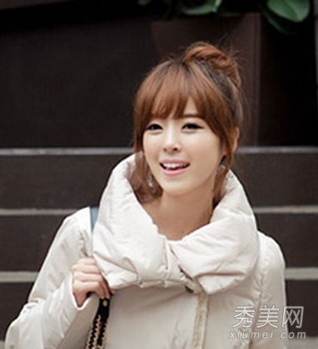 羽绒服配什么发型？7时尚发型不会臃肿。