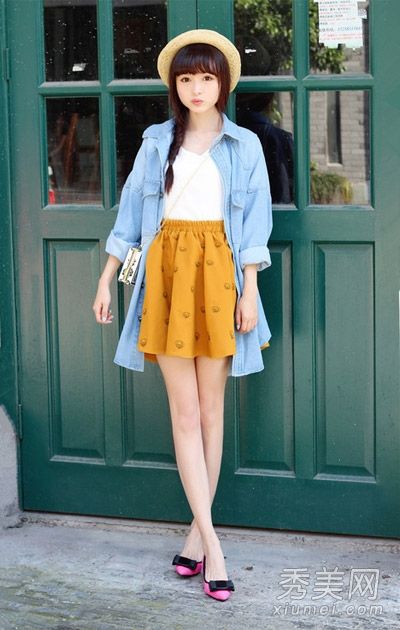 防晒应该尽早做,穿薄外套,不要成为一个黑人美女。