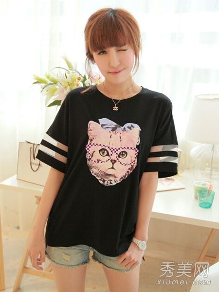 哈拉古丰t恤很时尚，没有异国情调