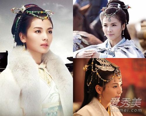 刘涛唐嫣刘师师古装剧中的前沿美女
