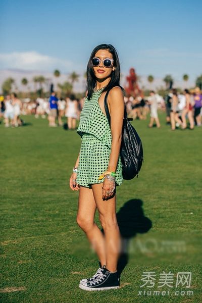 背心+短裤印花短裤套装今年最潮的款式[图片]