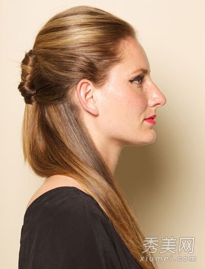 简单,不俗气,超级浪漫的公主头领带图