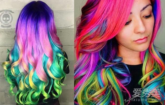 2016年最新流行的发色似乎融入了头发